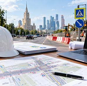 Проект организации дорожного движения в Москве